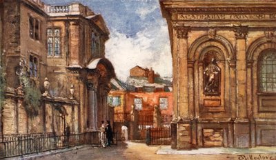 Het oude Ashmolean Museum en Sheldonian Theatre, 1903 door John Fulleylove